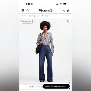 Madewell Denim
The Harlow